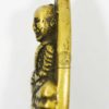 Luang Pu Thuat Amulet (Iron  Back) - Yellow metal and A-Type/Big votive tablet No.2